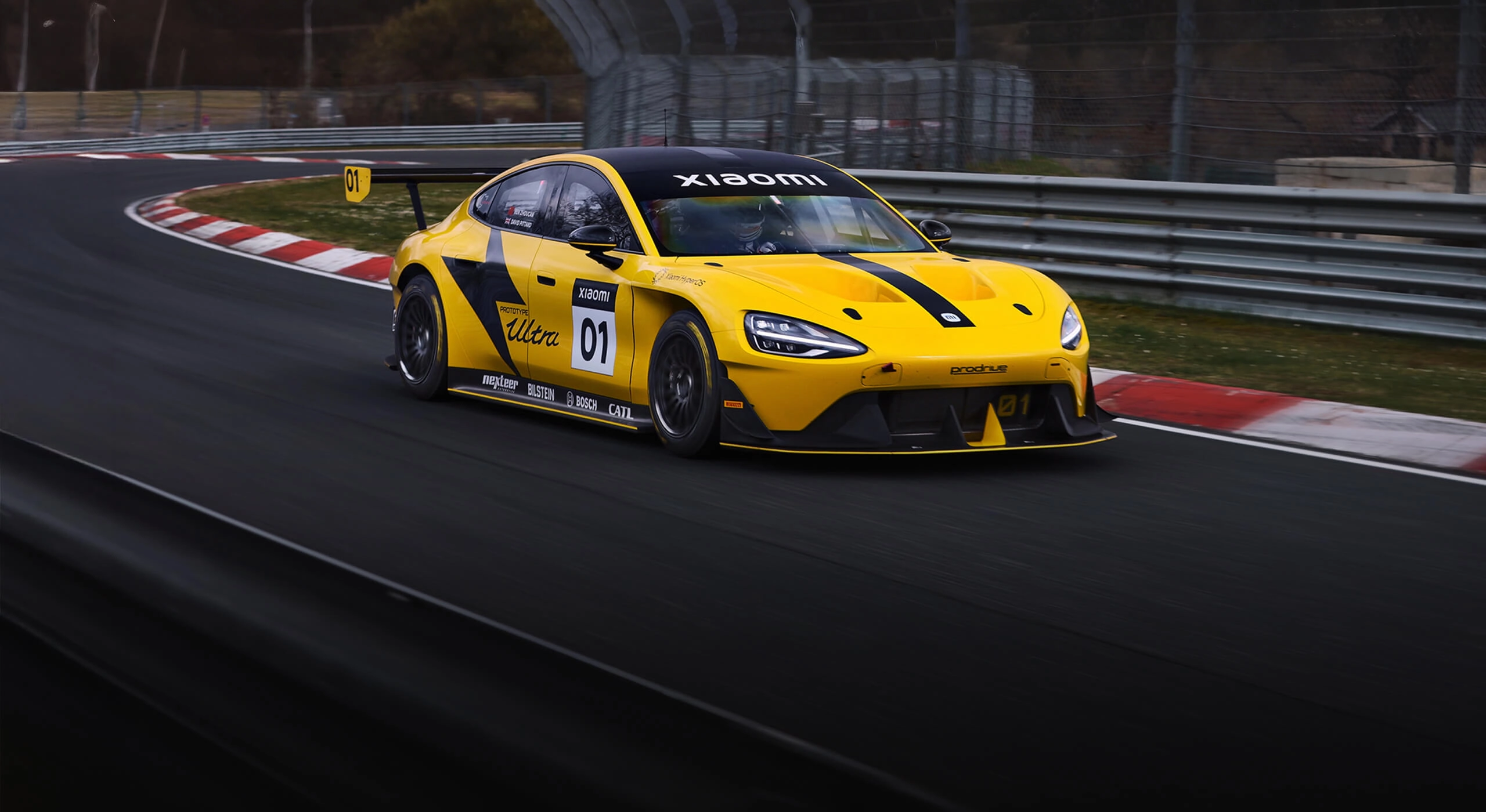 Xiaomi SU7 Ultra Prototype on the Nurburgring Nordschleife