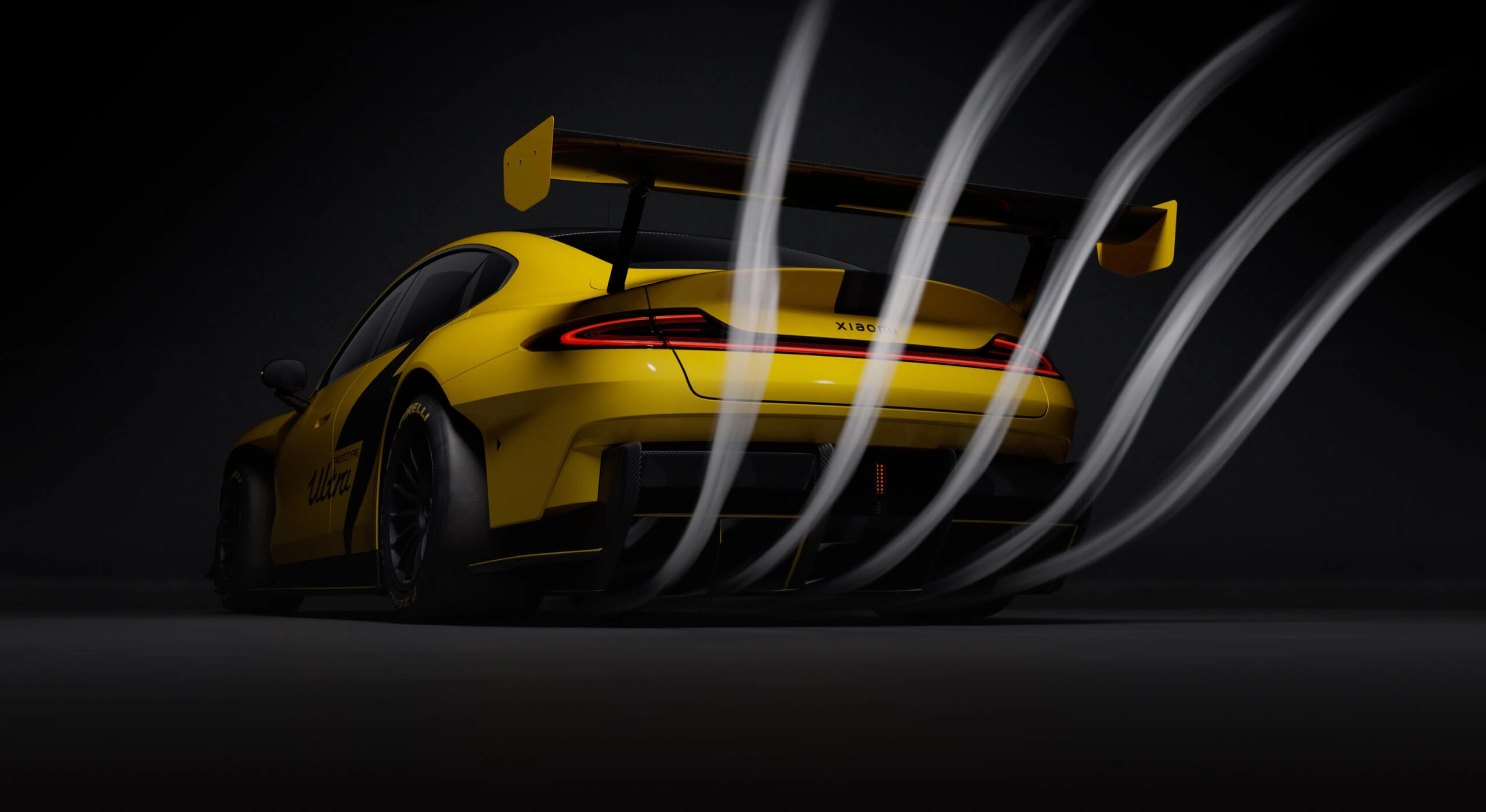 Oversized rear diffuser